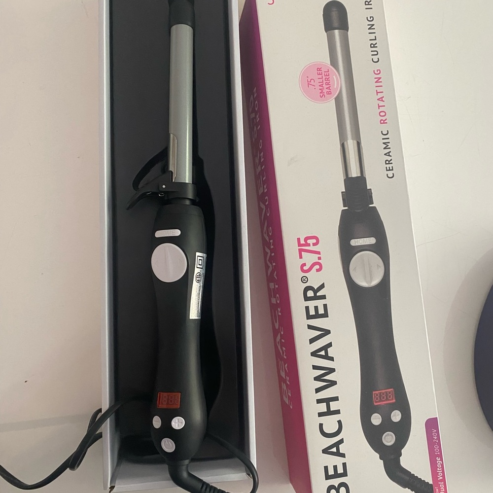 Beachwaver S.75 Rotating Curling Iron - Automatic 0.75 Inch